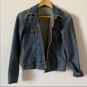 Gap 1969 Brass buttons Denim Trucker Jacket